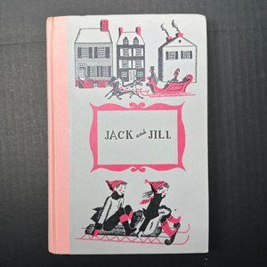 VTG 1956 Jack and Jill by Louisa May Alcott hardcover Illustrated by Ruth Ives